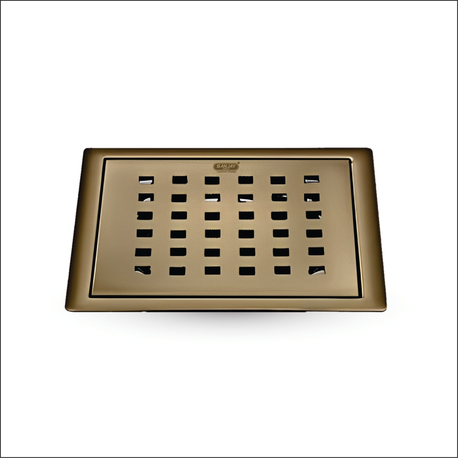 TOF Square Zoom Brushed Bronze