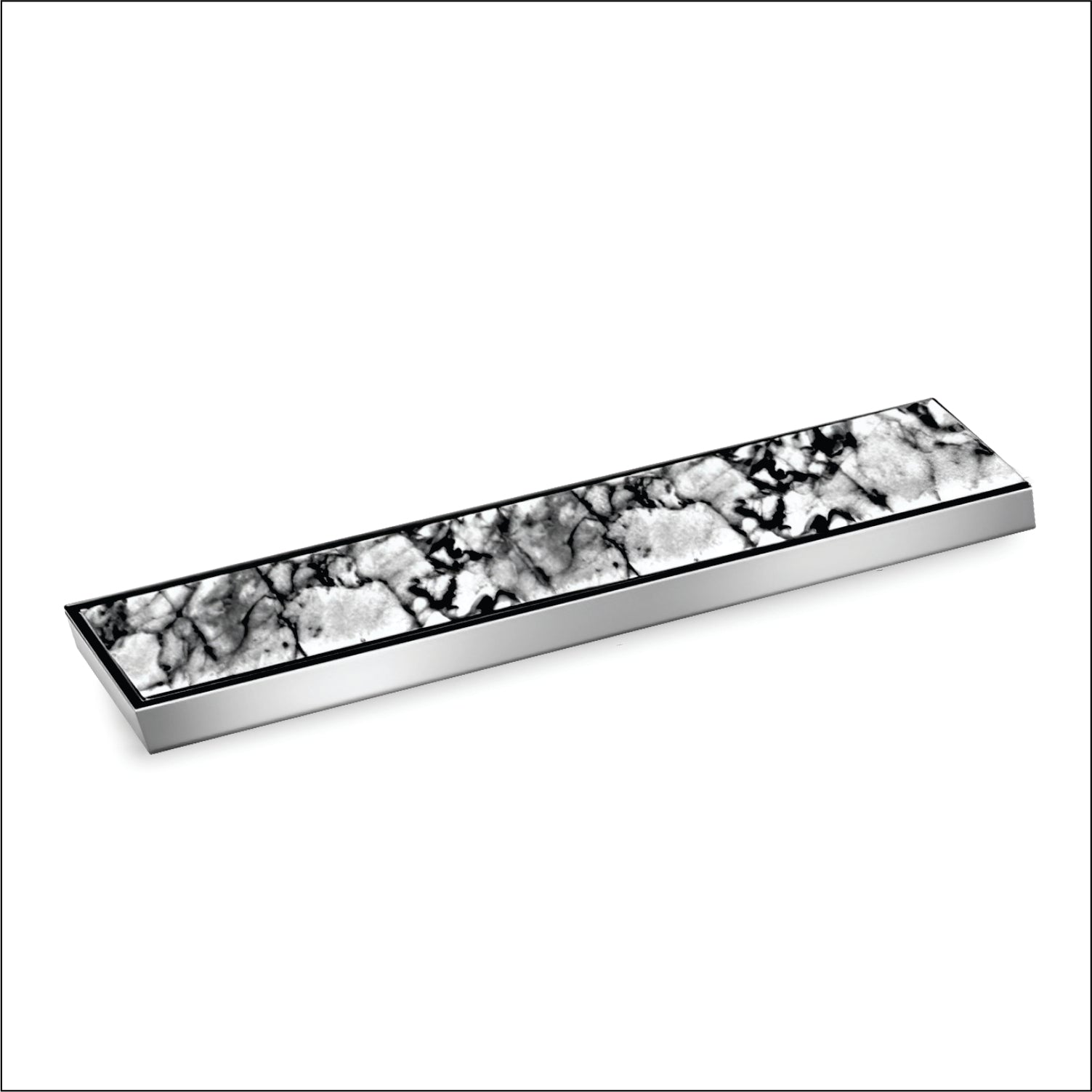 Shower Channel Marble Drainer
