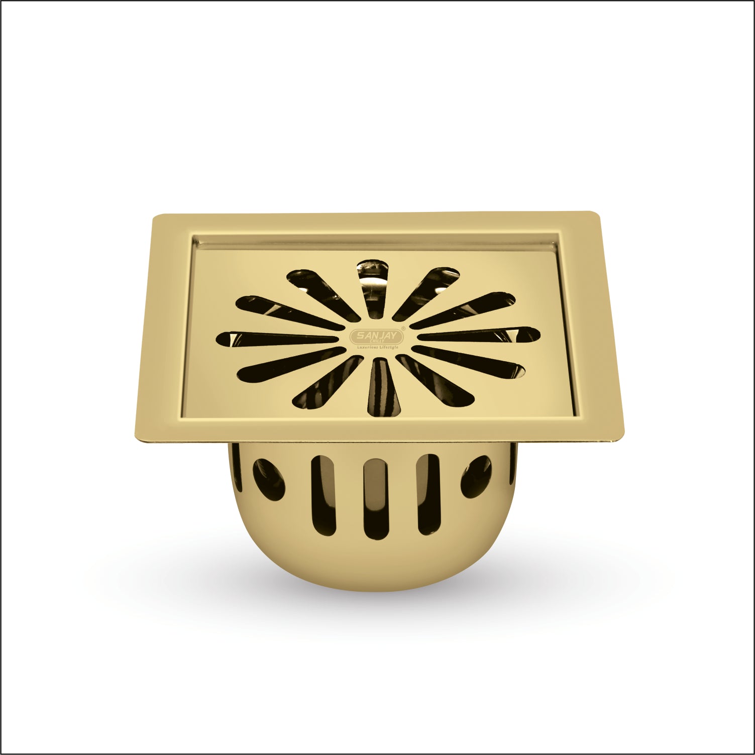 Square Ezee French Gold