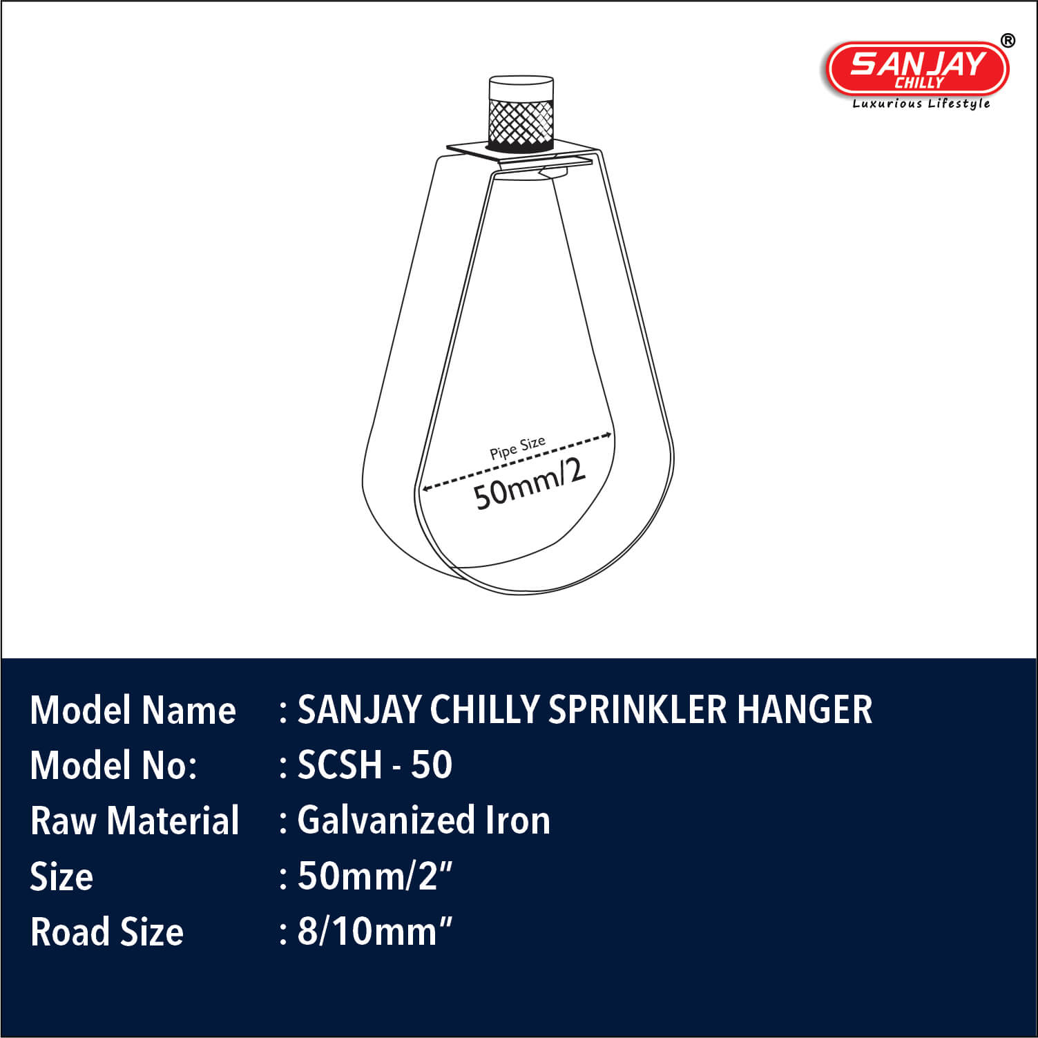 Sanjay Chilly Sprinkler Hanger