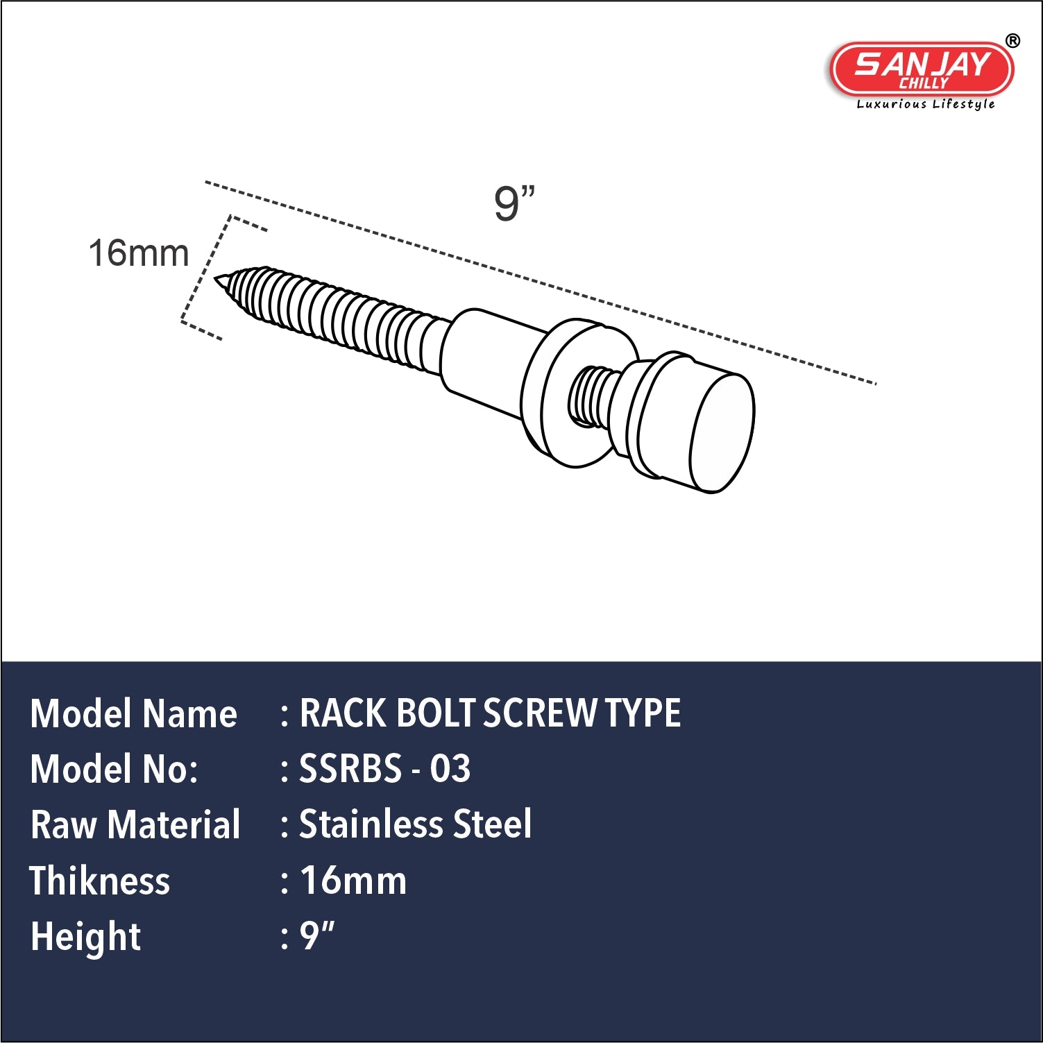 Rack Bolt Screw Type