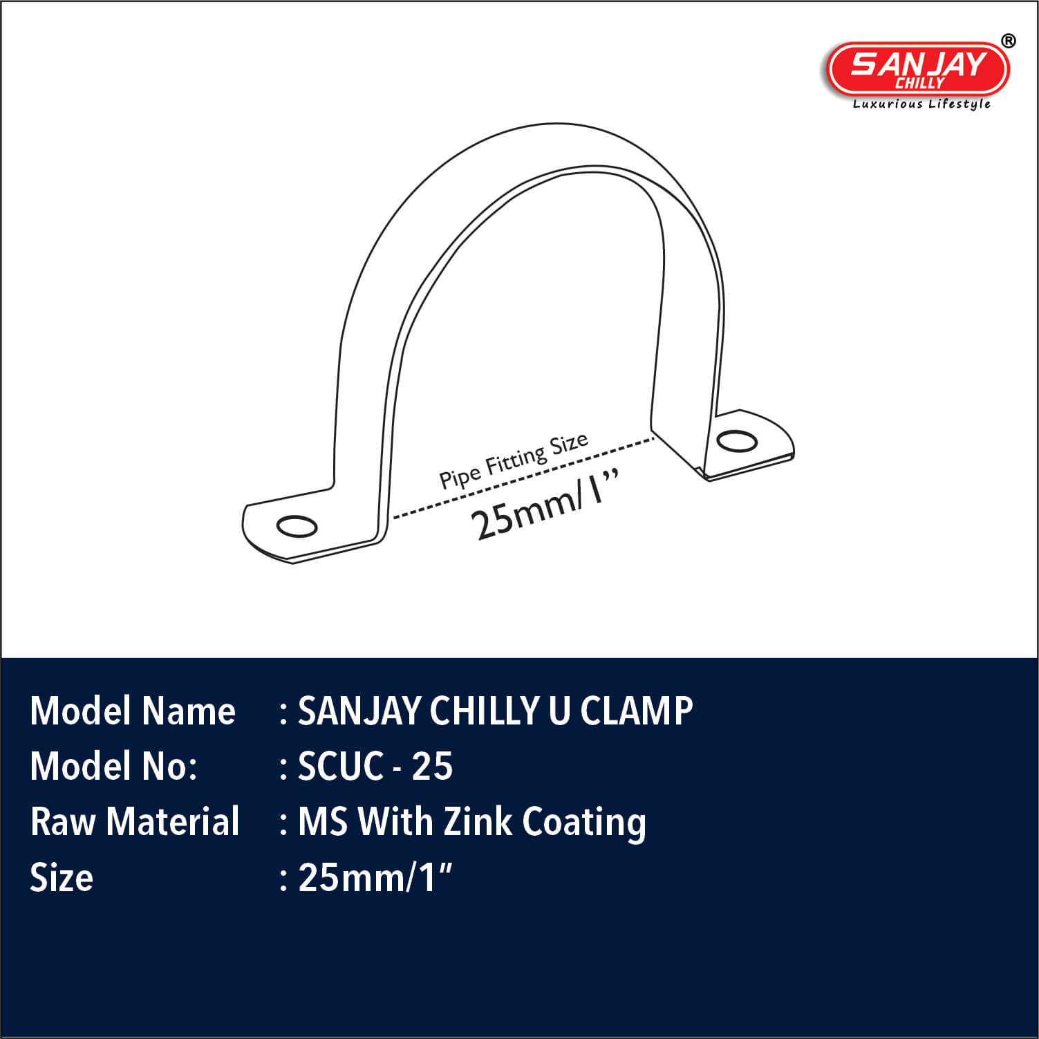 Sanjay Chilly U Clamp