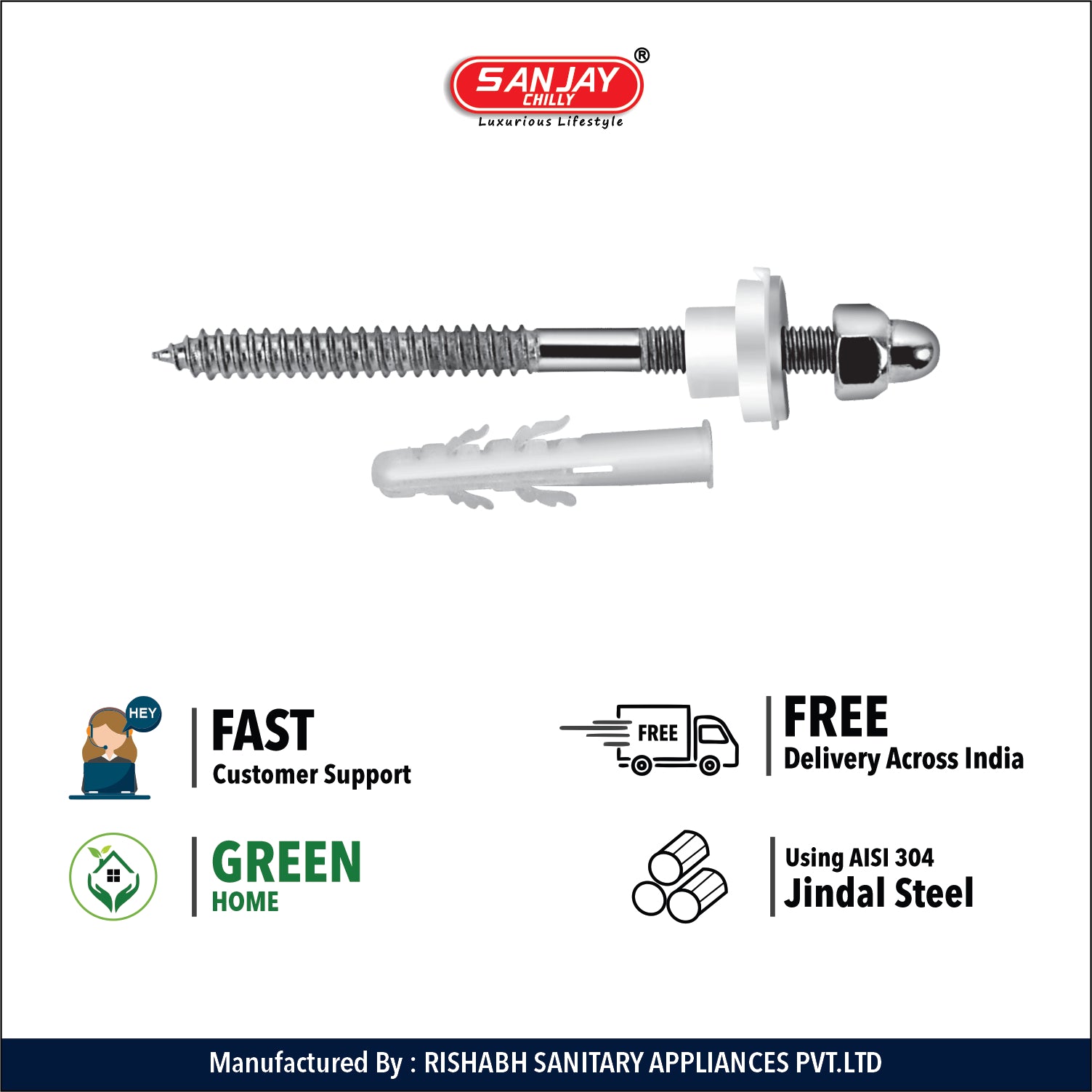 Rack Bolt Screw Type 7