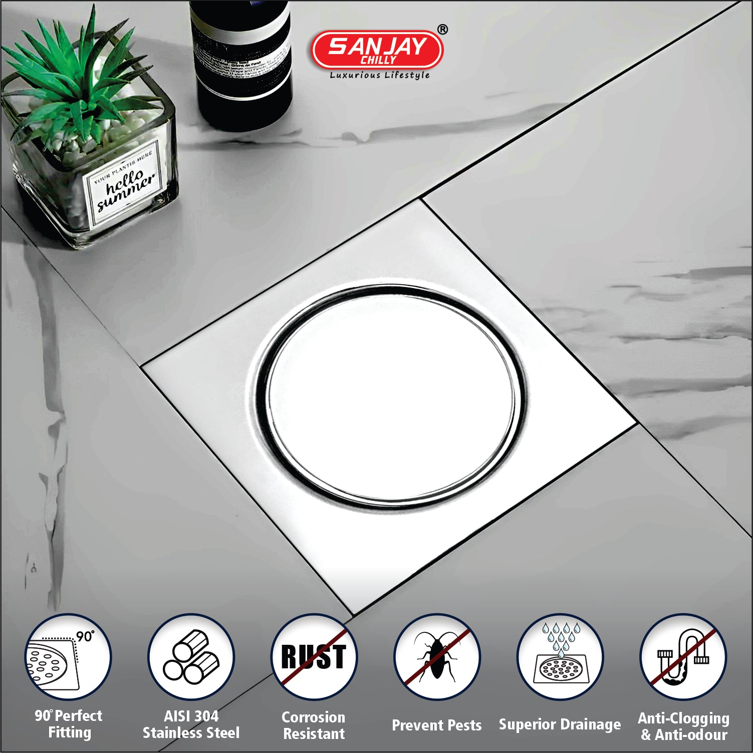 Square Screw Down Exotic