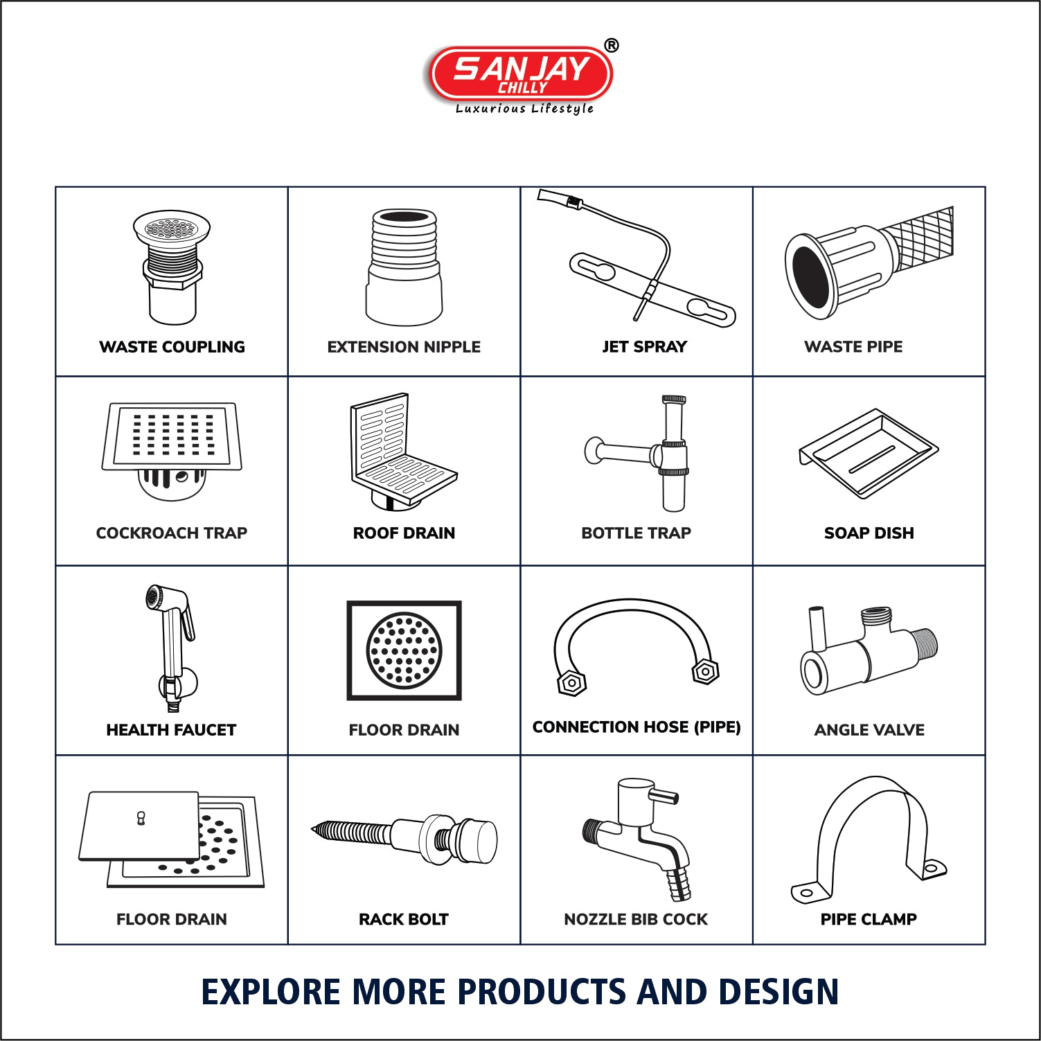 Sanjay Chilly Sprinkler Hanger
