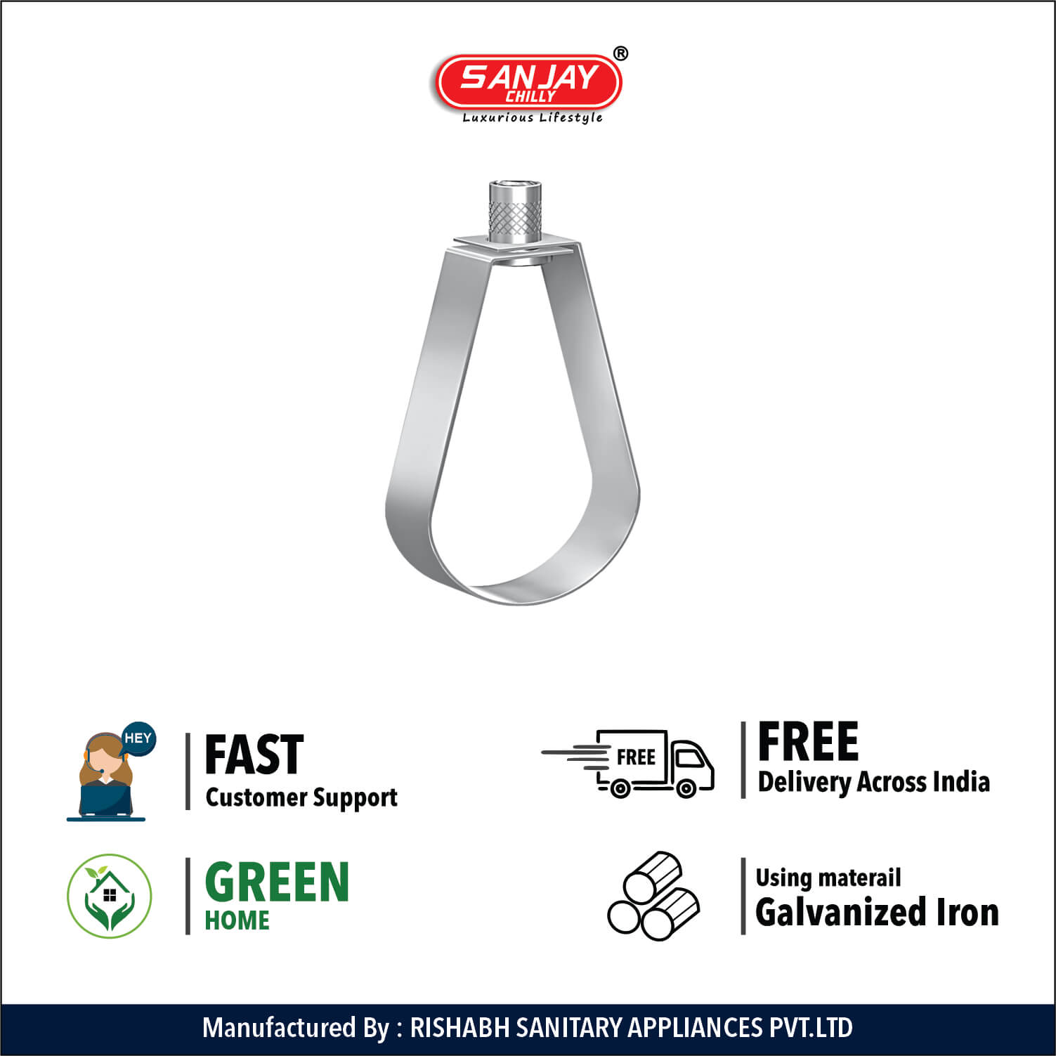 Sanjay Chilly Sprinkler Hanger