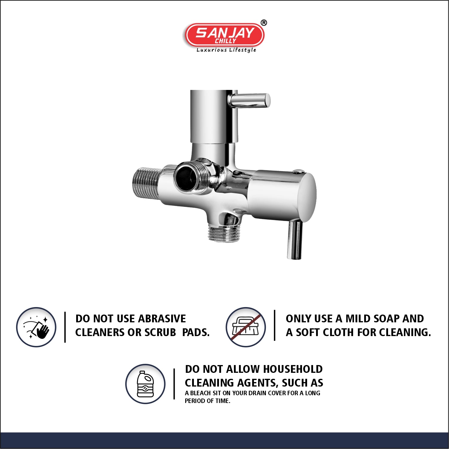 Sanjay Chilly 2 in 1 Angle Valve