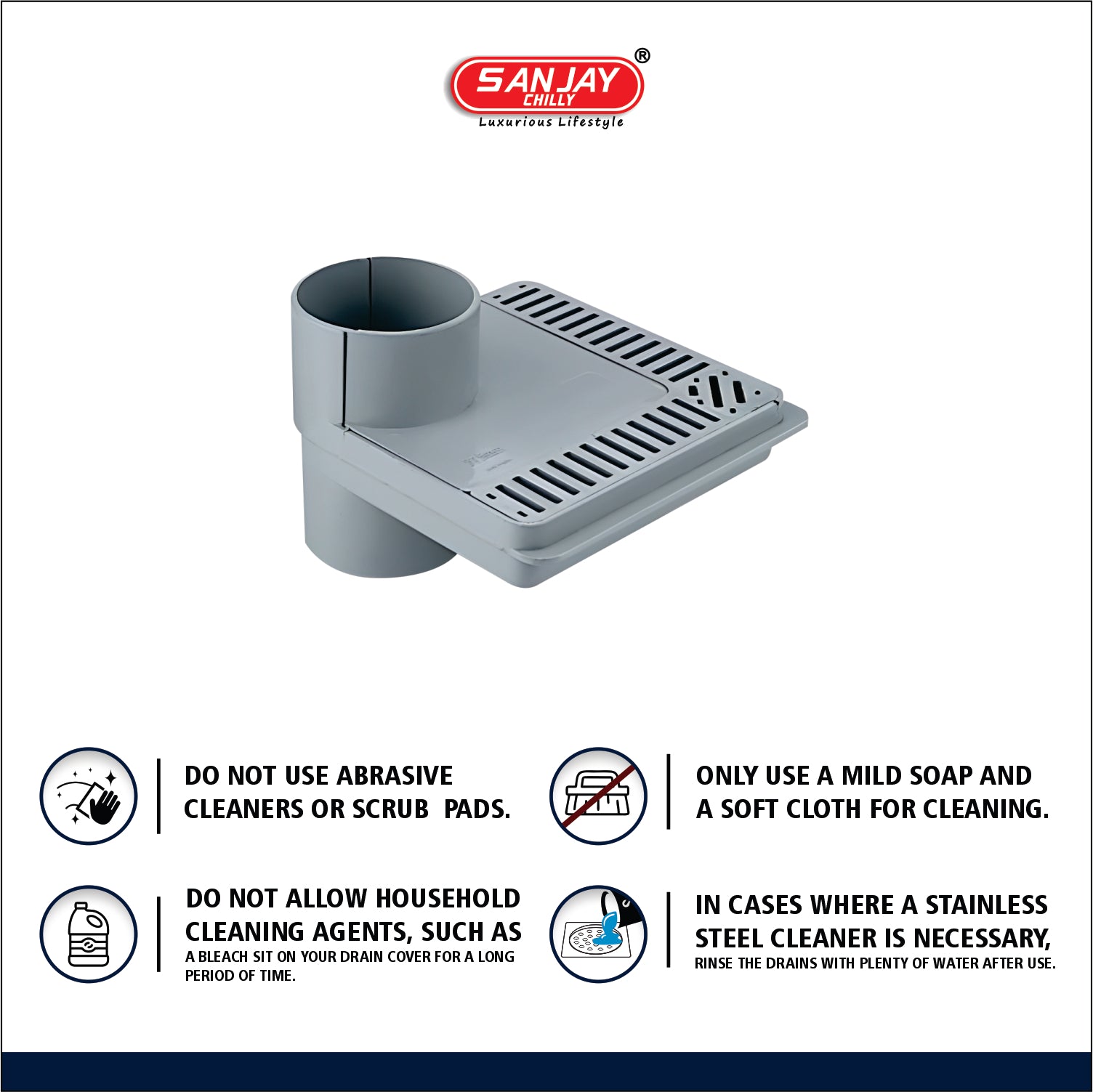 ABS Balcony Drain