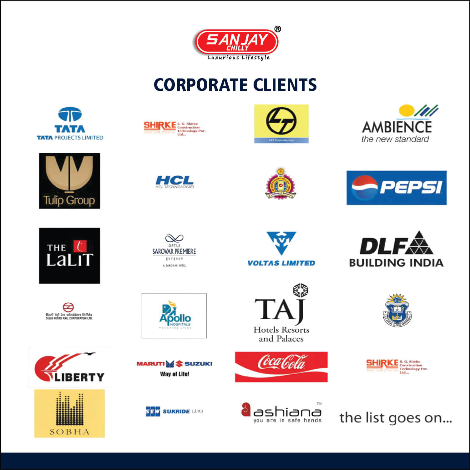 Sanjay Chilly SS Cloth Liner