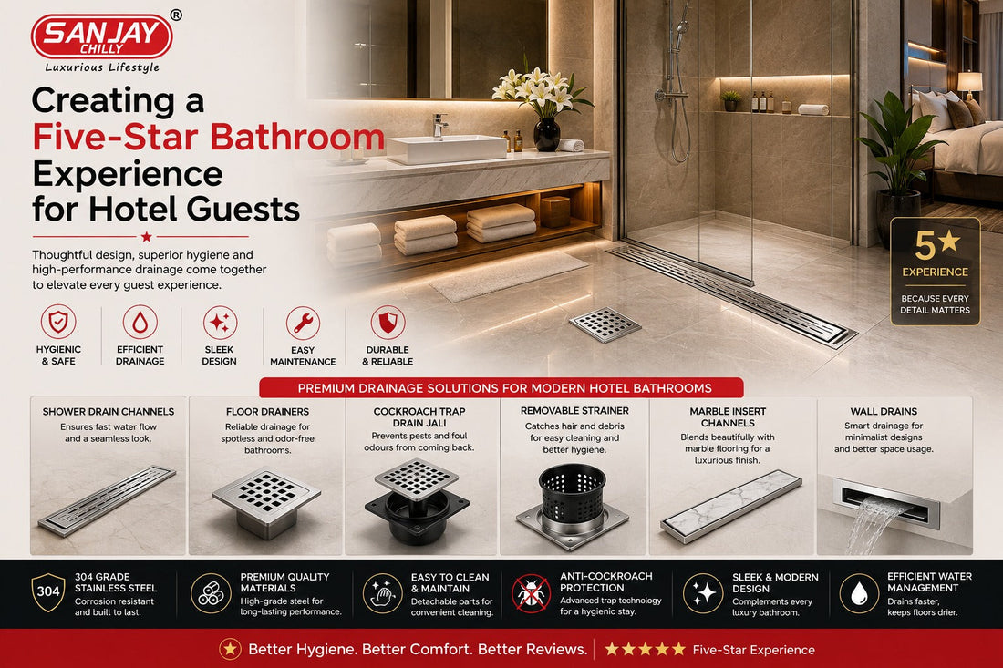 Creating a Five-Star Bathroom Experience for Hotel Guests