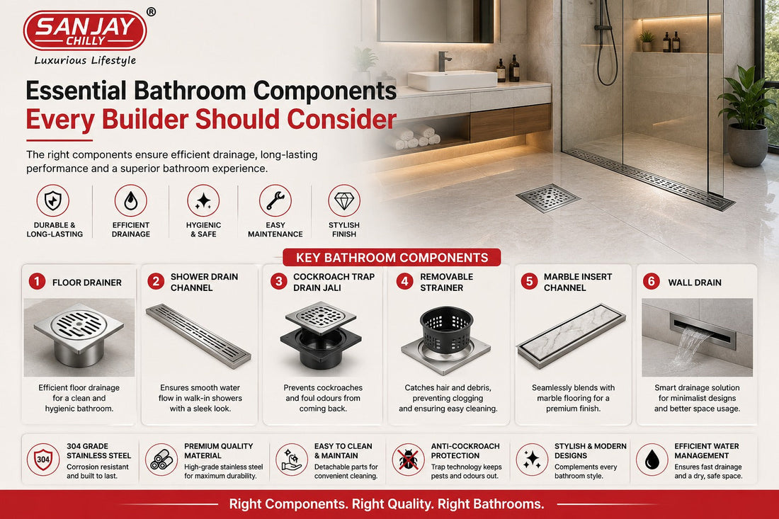Essential Bathroom Components Every Builder Should Consider