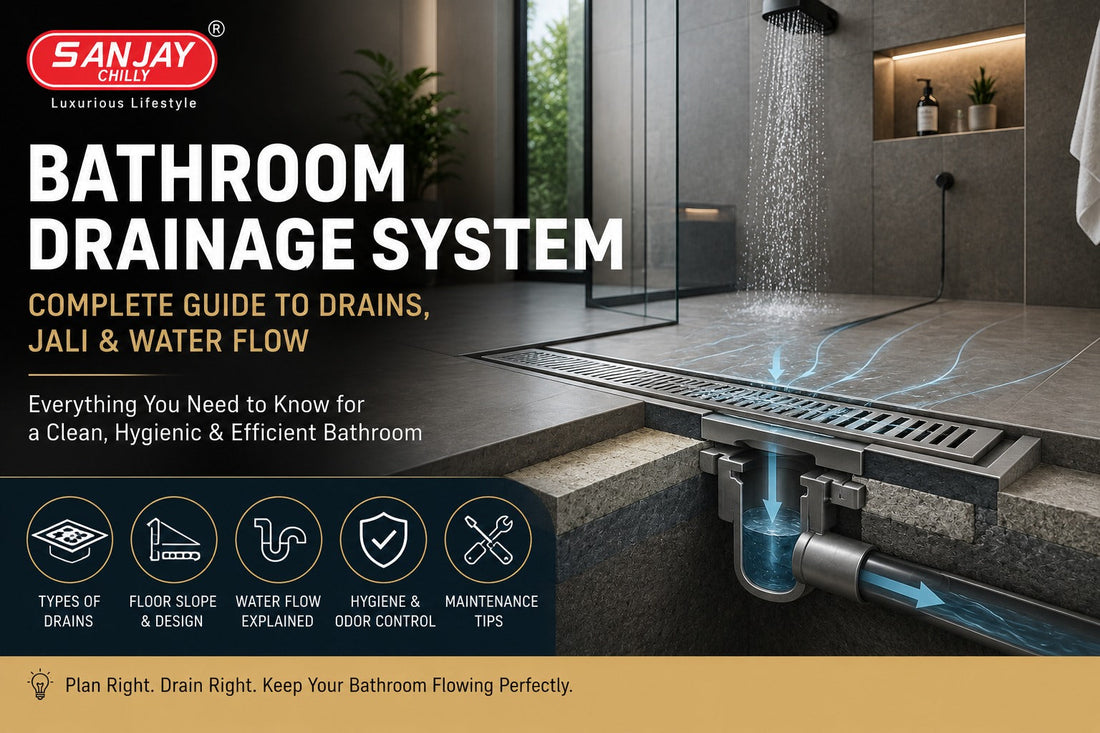 Bathroom Drainage System: Complete Guide to Drains, Jali & Water Flow