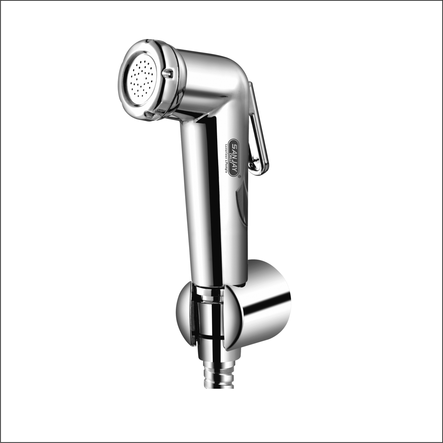 Health Faucet Kent ABS Body Chrome Plated with Brass Fittings SS 304 Hose 1mtr