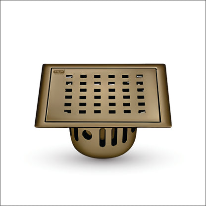 Square Zoom Brushed Bronze