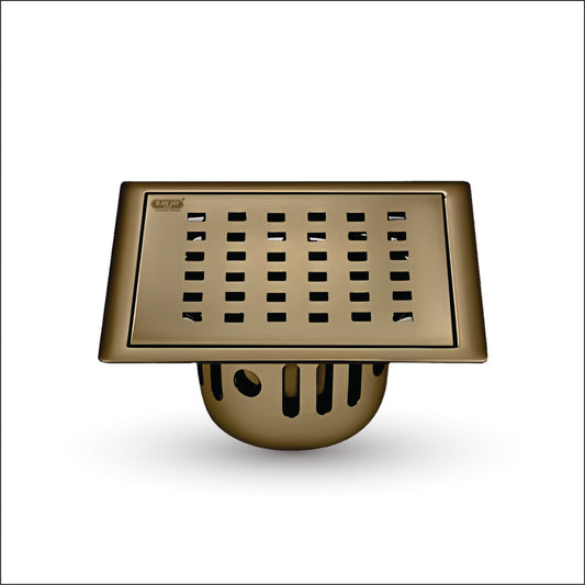 Square Zoom Brushed Bronze