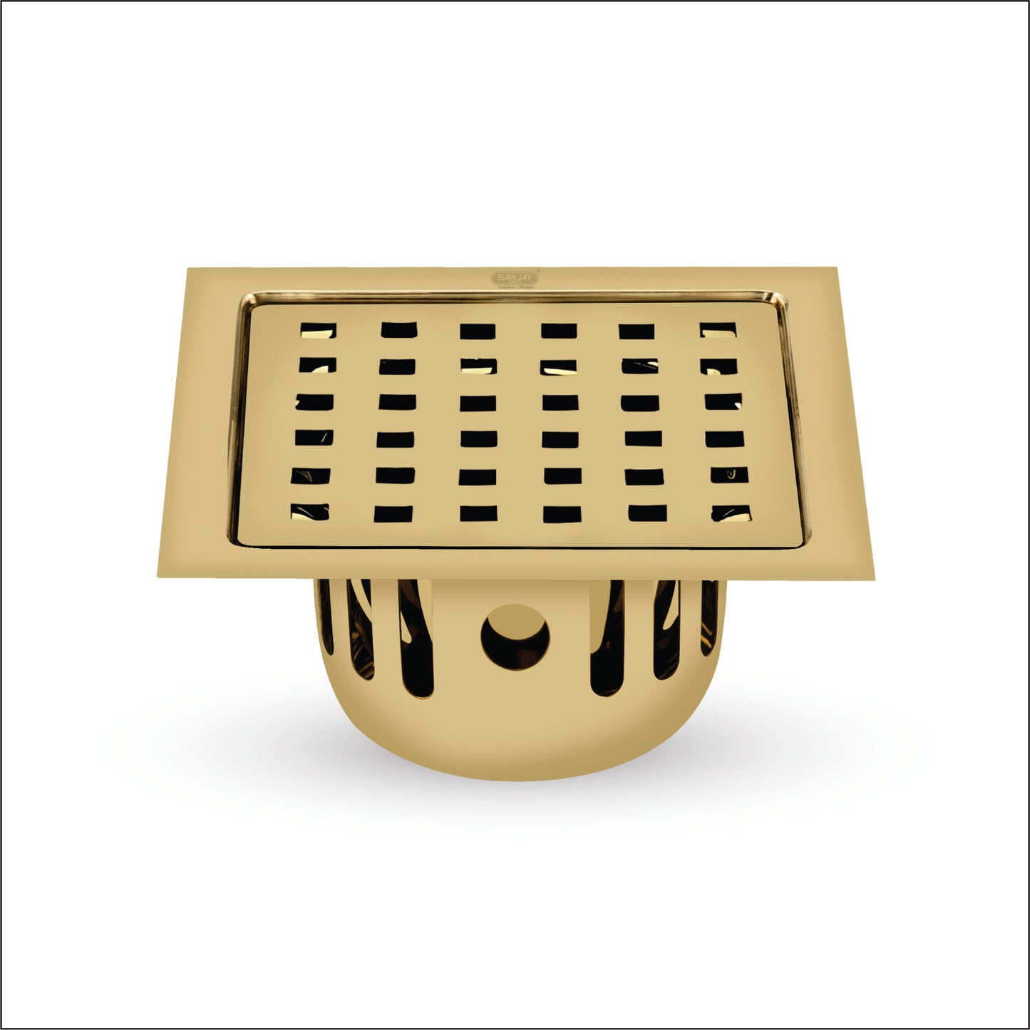 Square Zoom French Gold