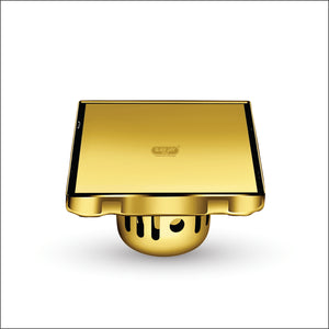Square Marble Drainer Pure Gold