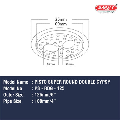 Pisto Super Round Double Gypsy