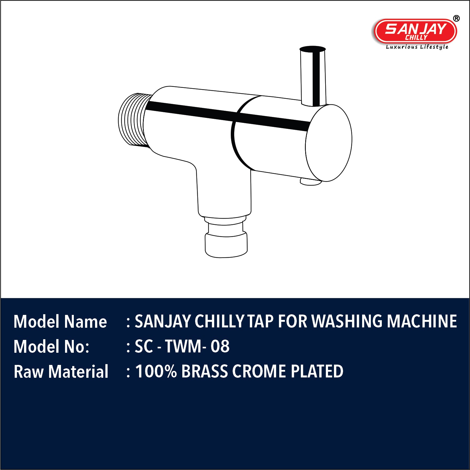 Sanjay Chilly Tap For Washing Machine