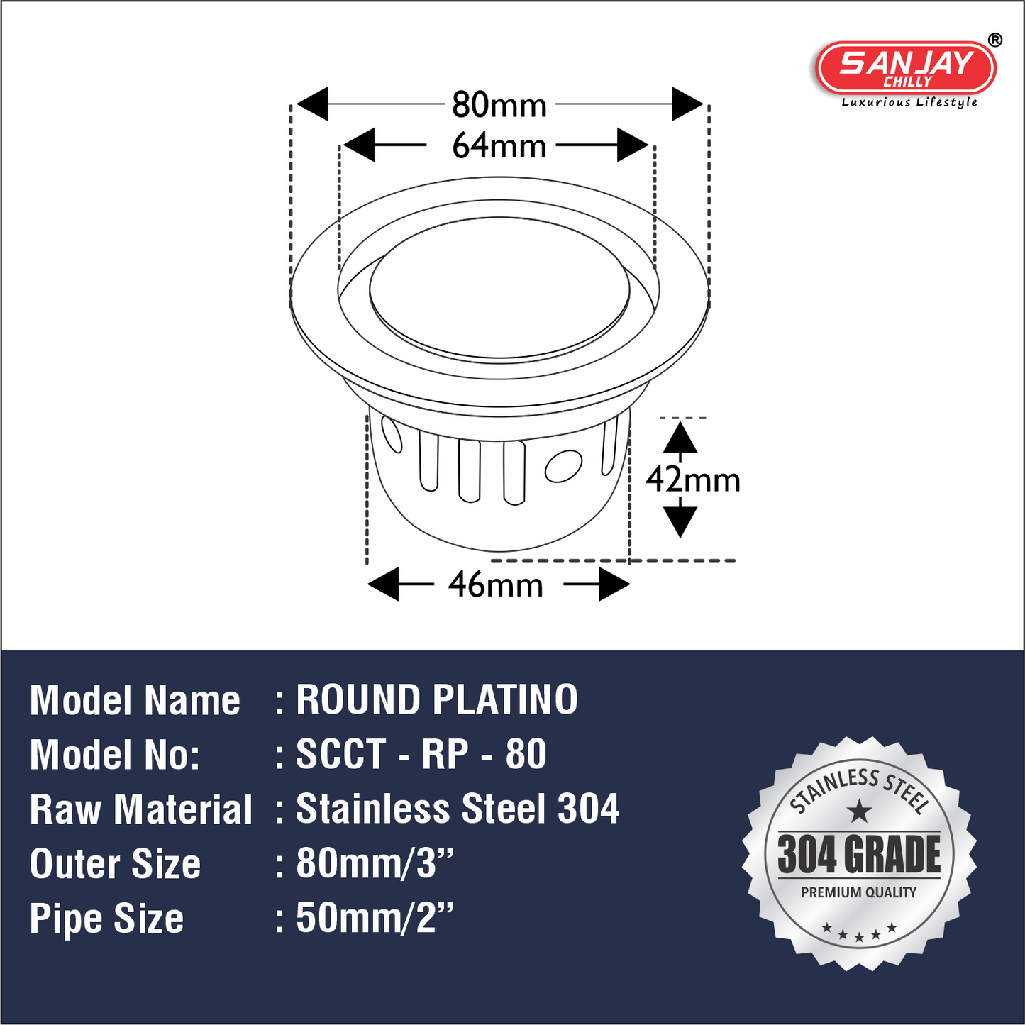 Round Platino