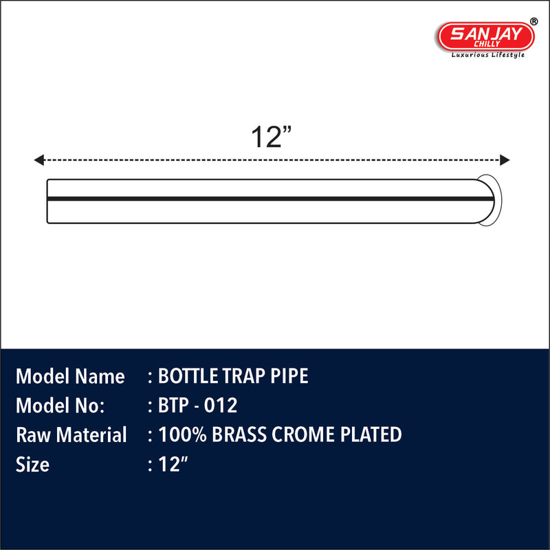 Bottle Trap Pipe