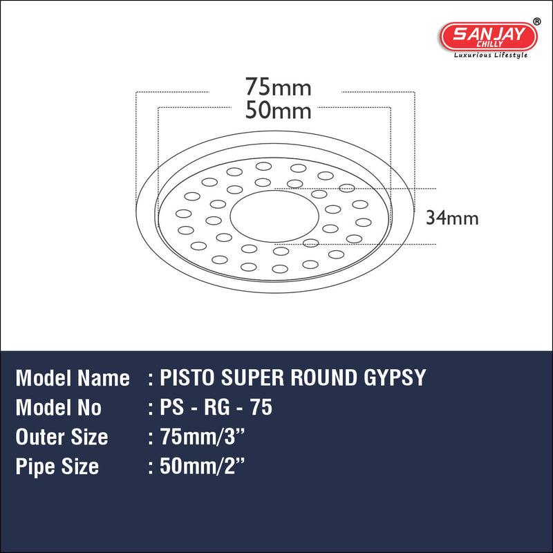 Pisto Super Round Gypsy