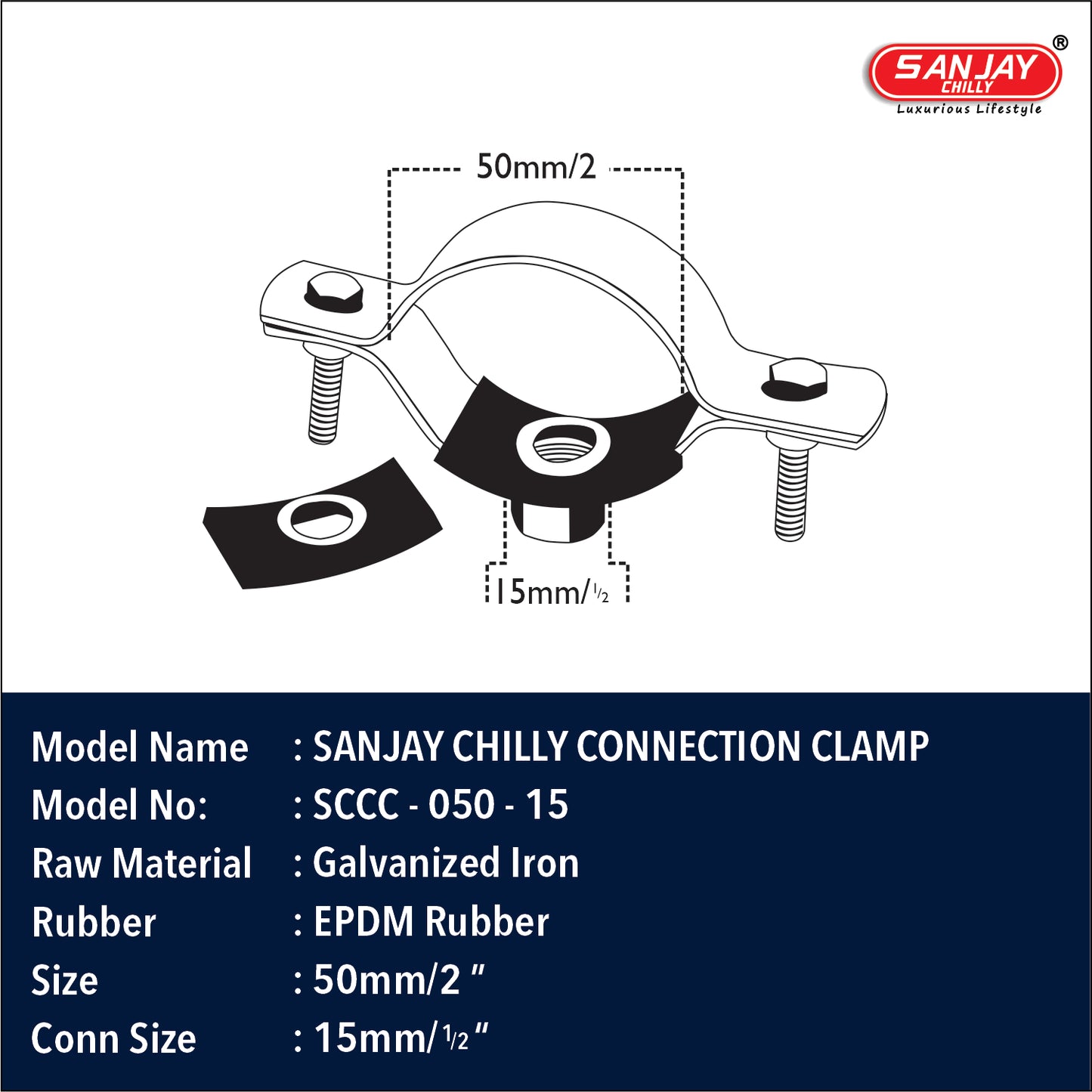 Sanjay Chilly Connection Clamp