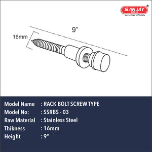 Rack Bolt Screw Type
