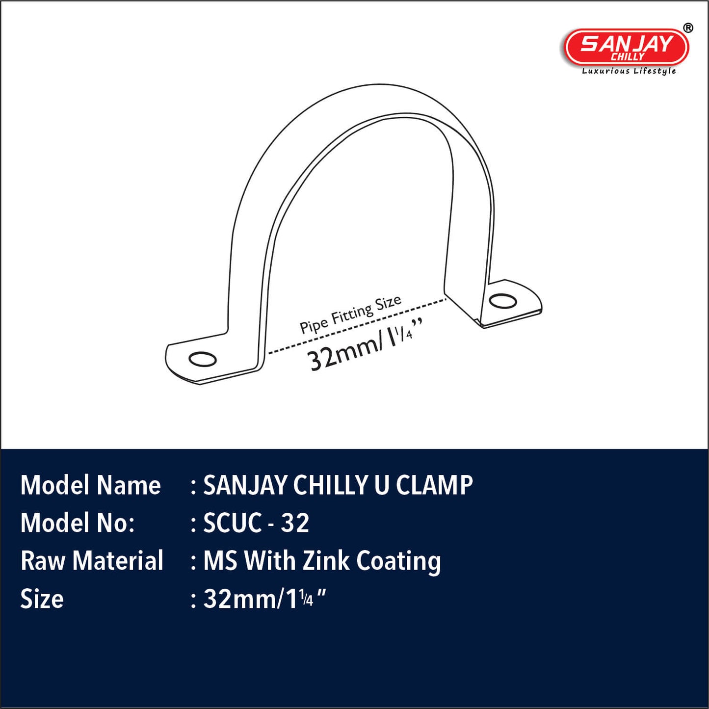 Sanjay Chilly U Clamp