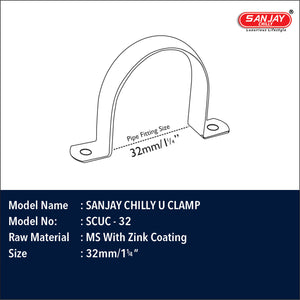 Sanjay Chilly U Clamp