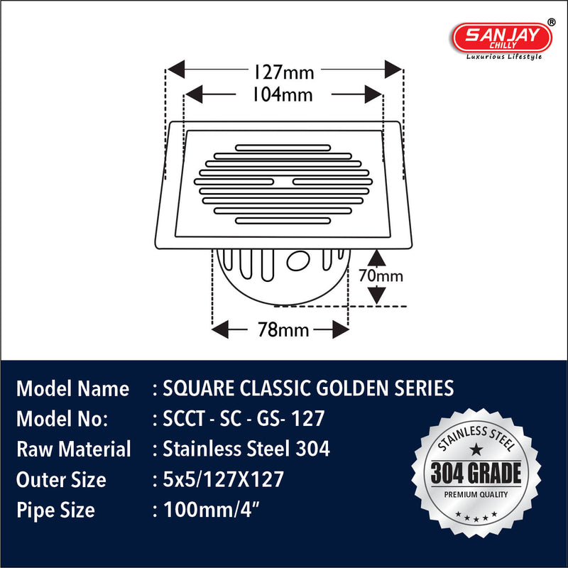 Square Classic Golden Series