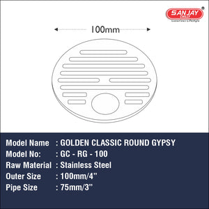 Golden Classic Round Gypsy