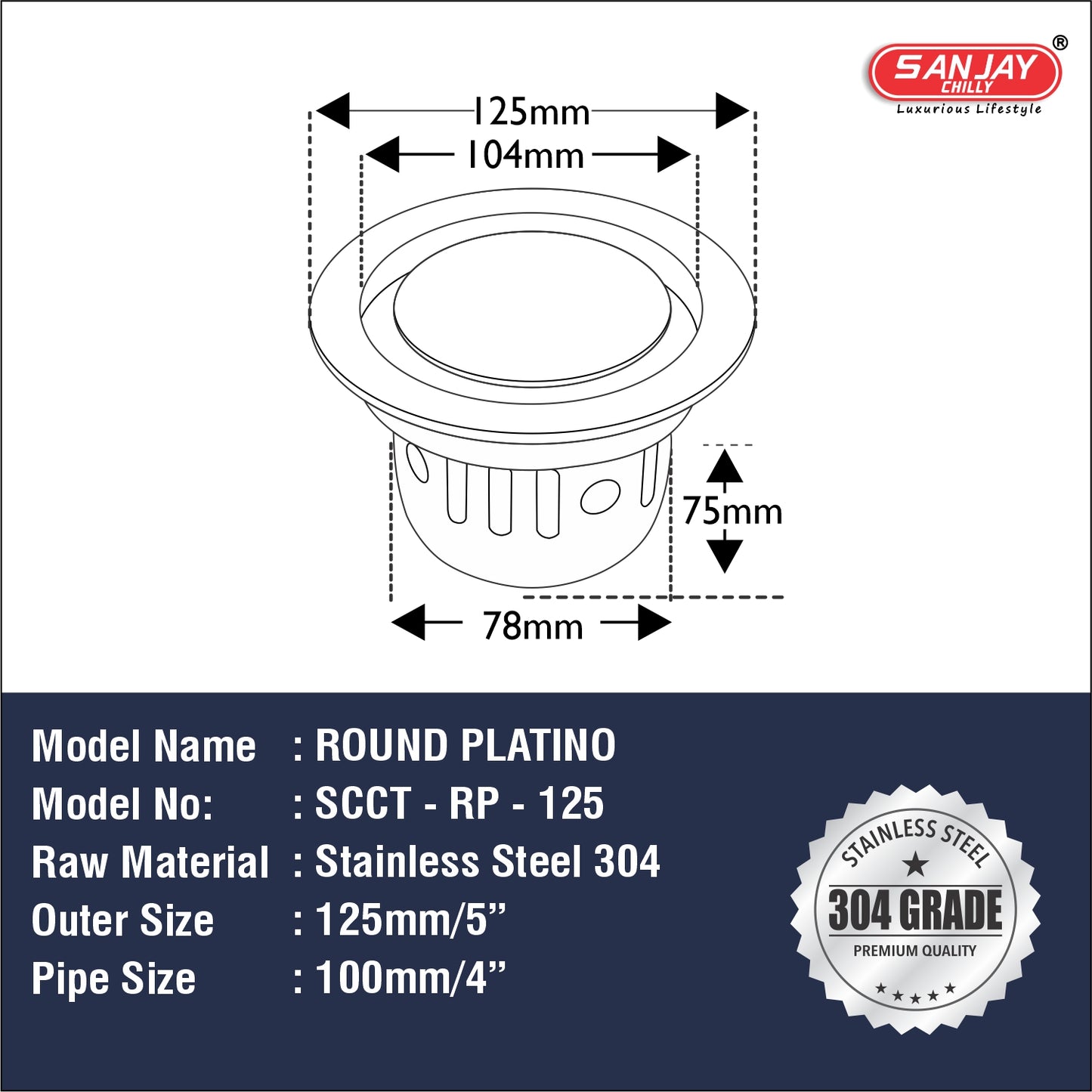Round Platino