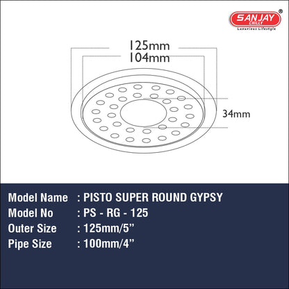 Pisto Super Round Gypsy