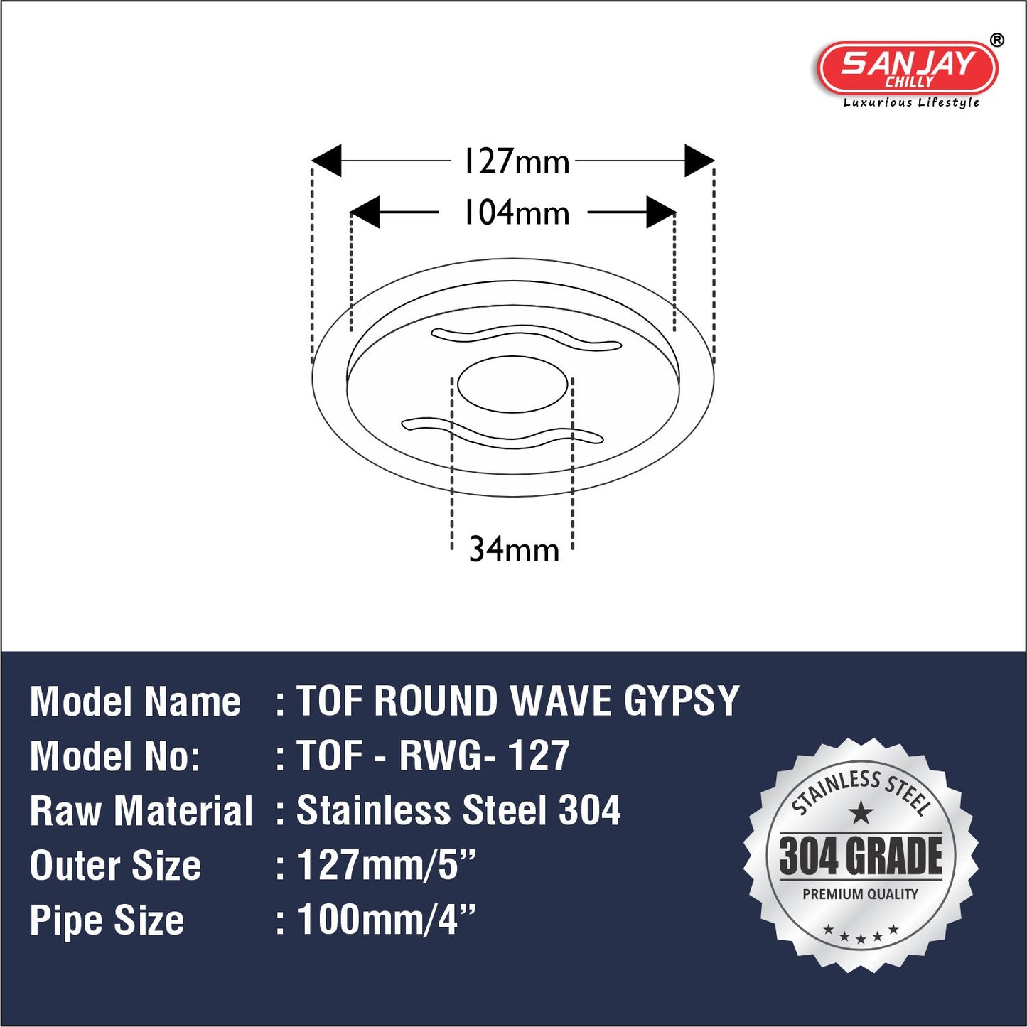 TOF Round Wave Gypsy