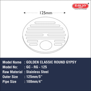 Golden Classic Round Gypsy