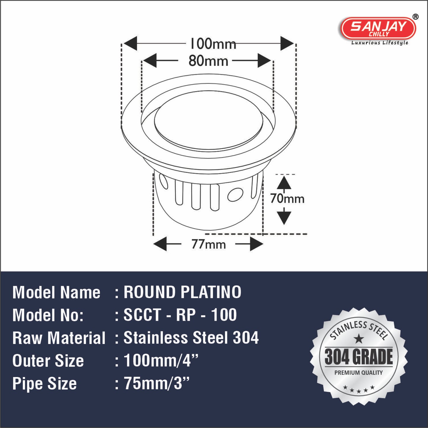 Round Platino