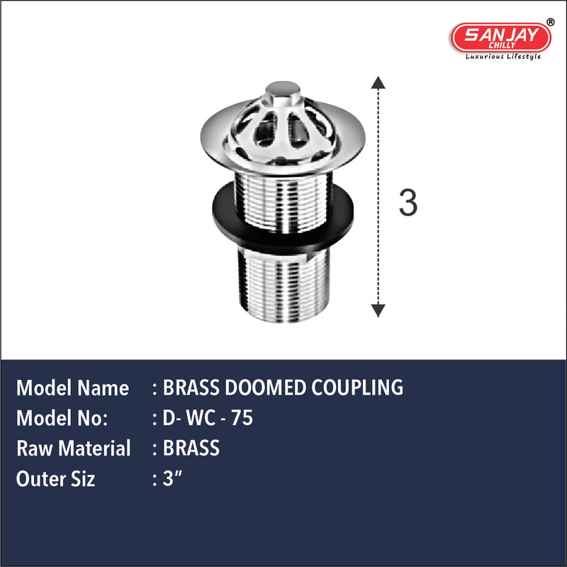 Brass Doomed Coupling