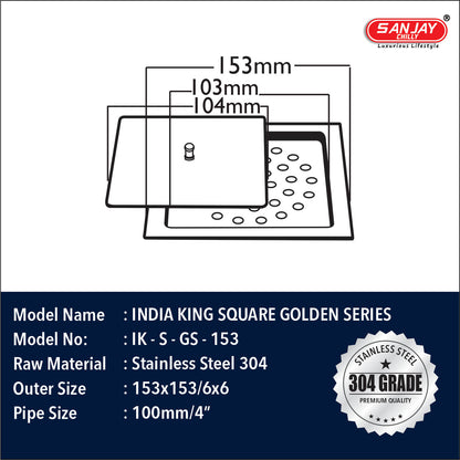 India King Square Golden Series