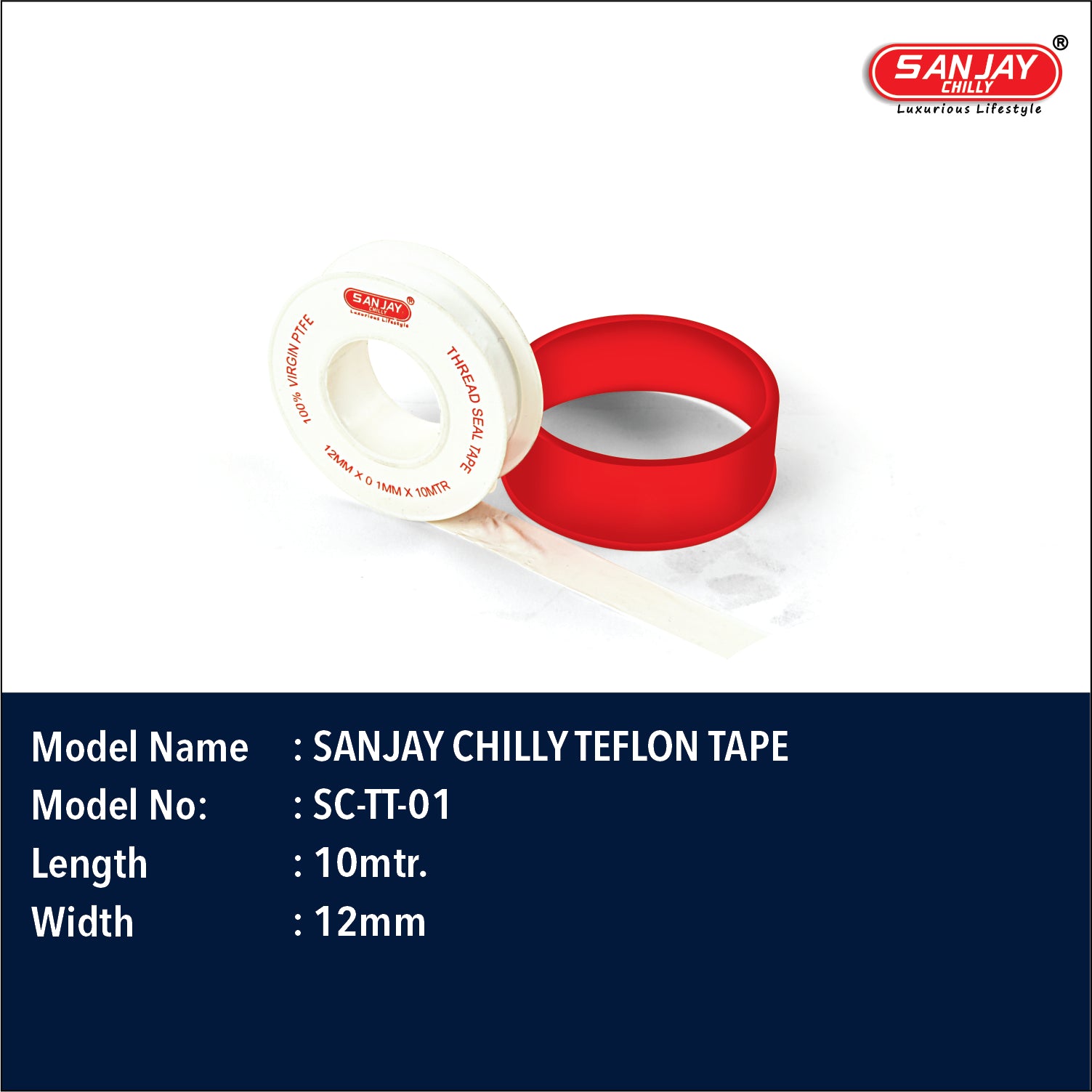 Sanjay Chilly Teflon Tape