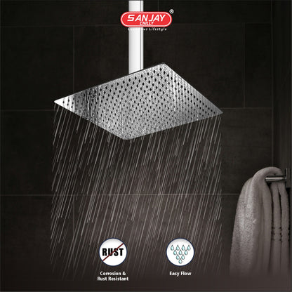 Shower Arm Square Ceiling