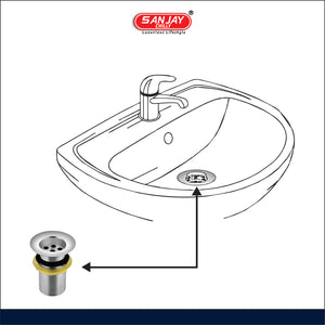 Brass Waste Coupling Full Thread
