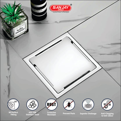 TOF Square Clean Line Golden Series