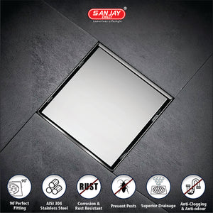 TOF Square Marble Drainer
