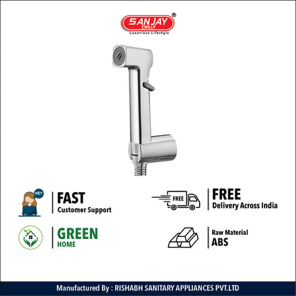 Health faucet fore ABS Body Chrome Plated With Brass Fittings SS 304 Hose 1mtr