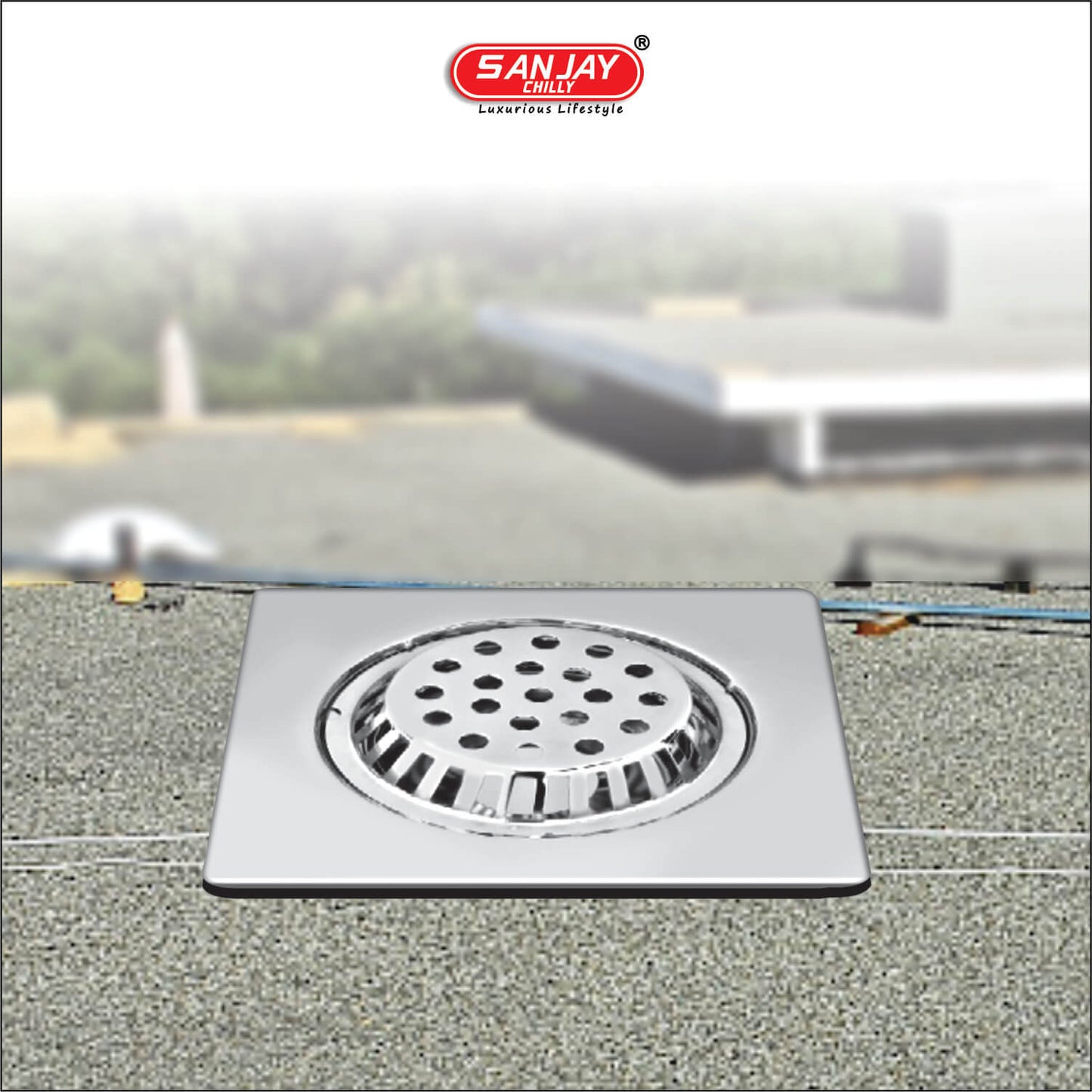 Roof Drain Square
