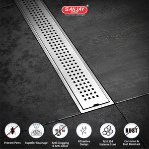 Shower Channel Square