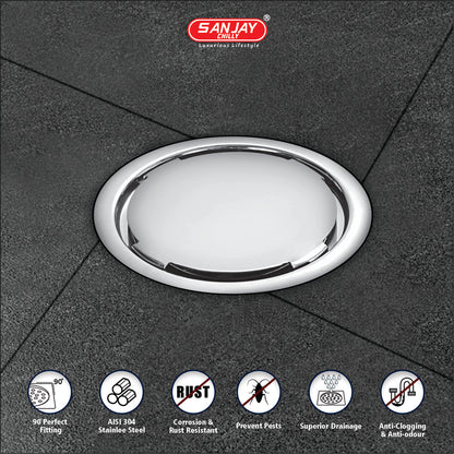Round German Drain Lite