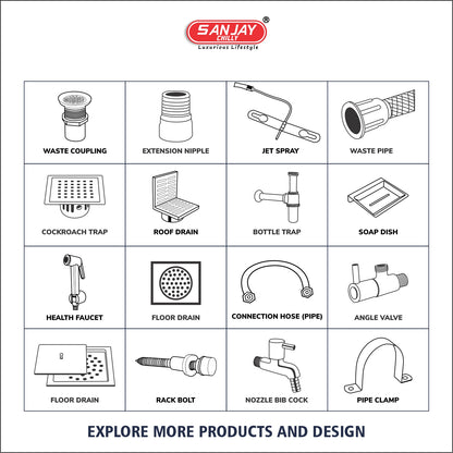 Square Zoom Ivory White