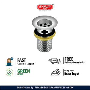 Brass Waste Coupling Half Thread